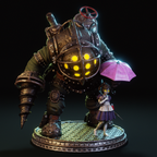 Armored Deep-Sea Statue