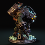 Armored Deep-Sea Statue