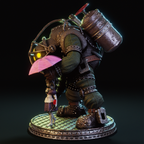 Armored Deep-Sea Statue