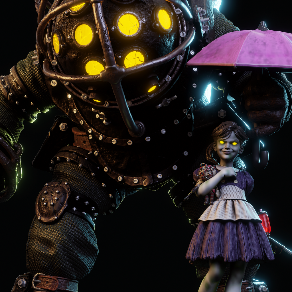 Armored Deep-Sea Statue
