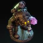 Armored Deep-Sea Statue