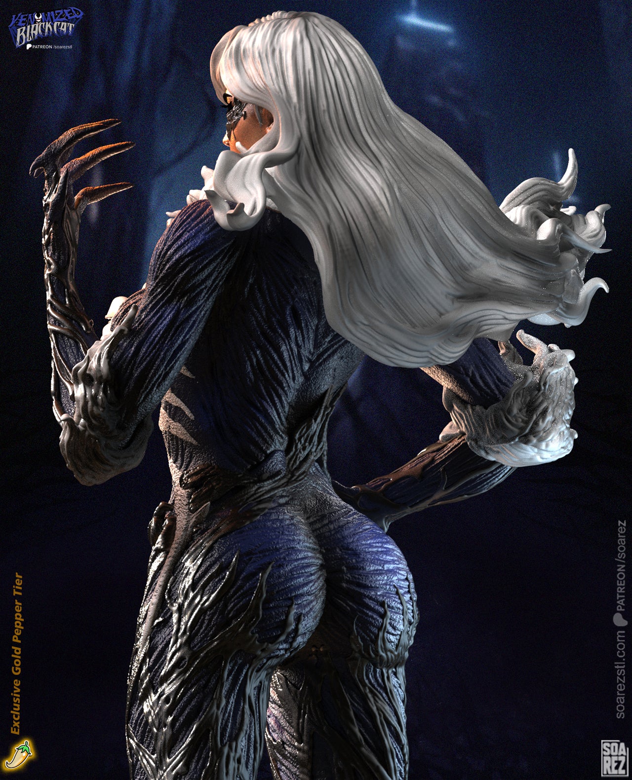 The Symbiote Thief Statue