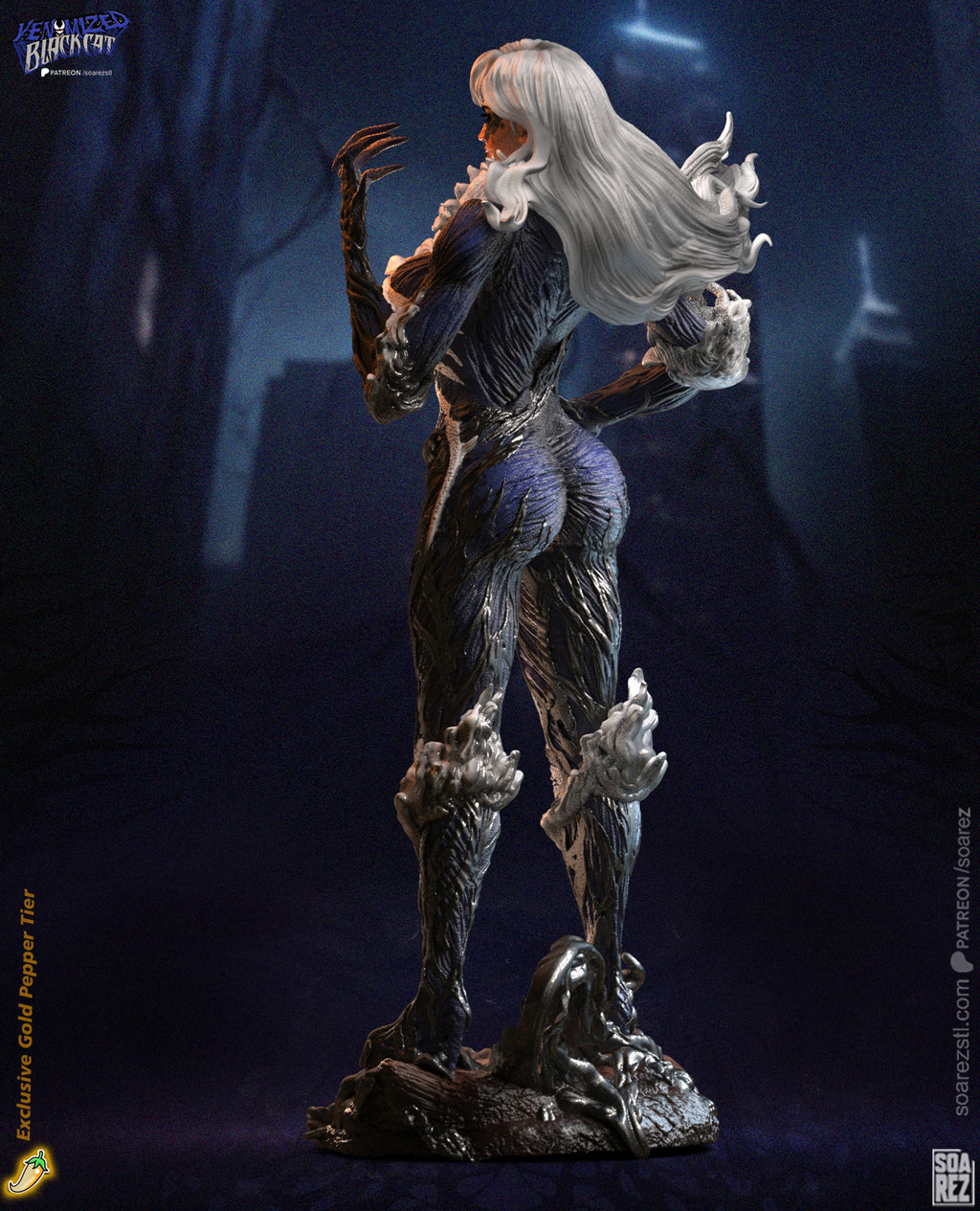 The Symbiote Thief Statue