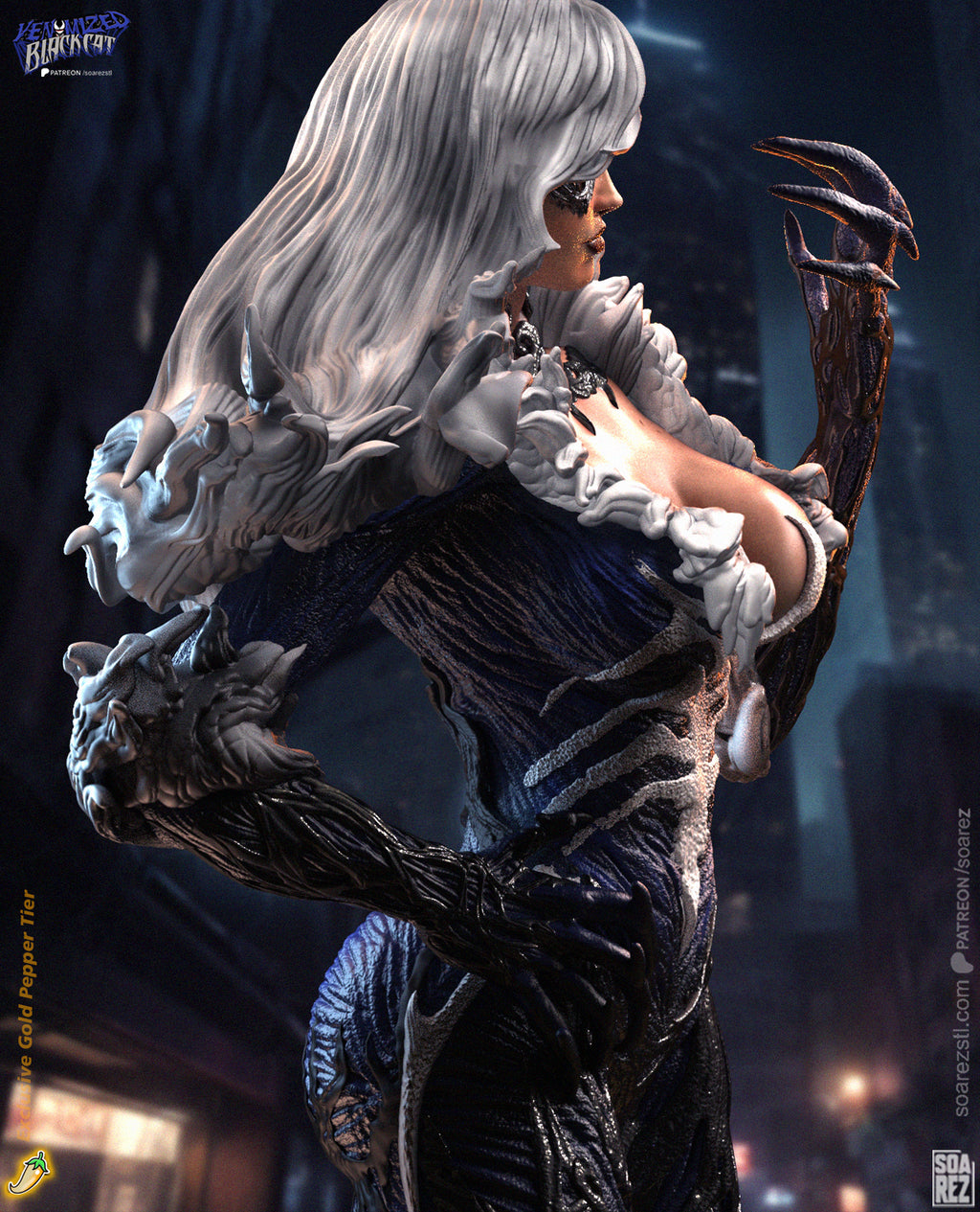 The Symbiote Thief Statue