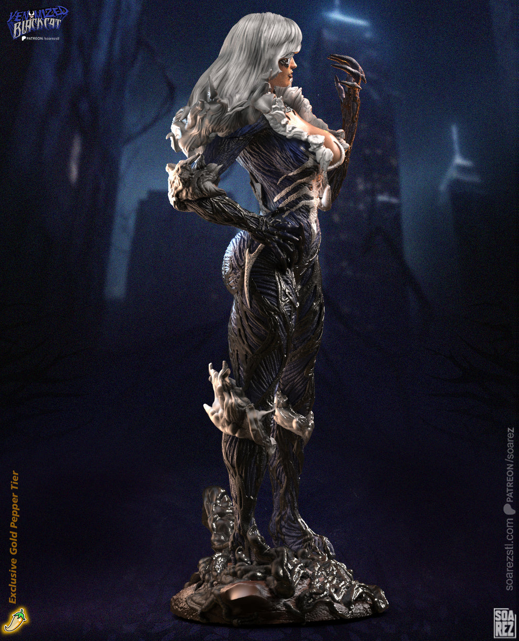 The Symbiote Thief Statue