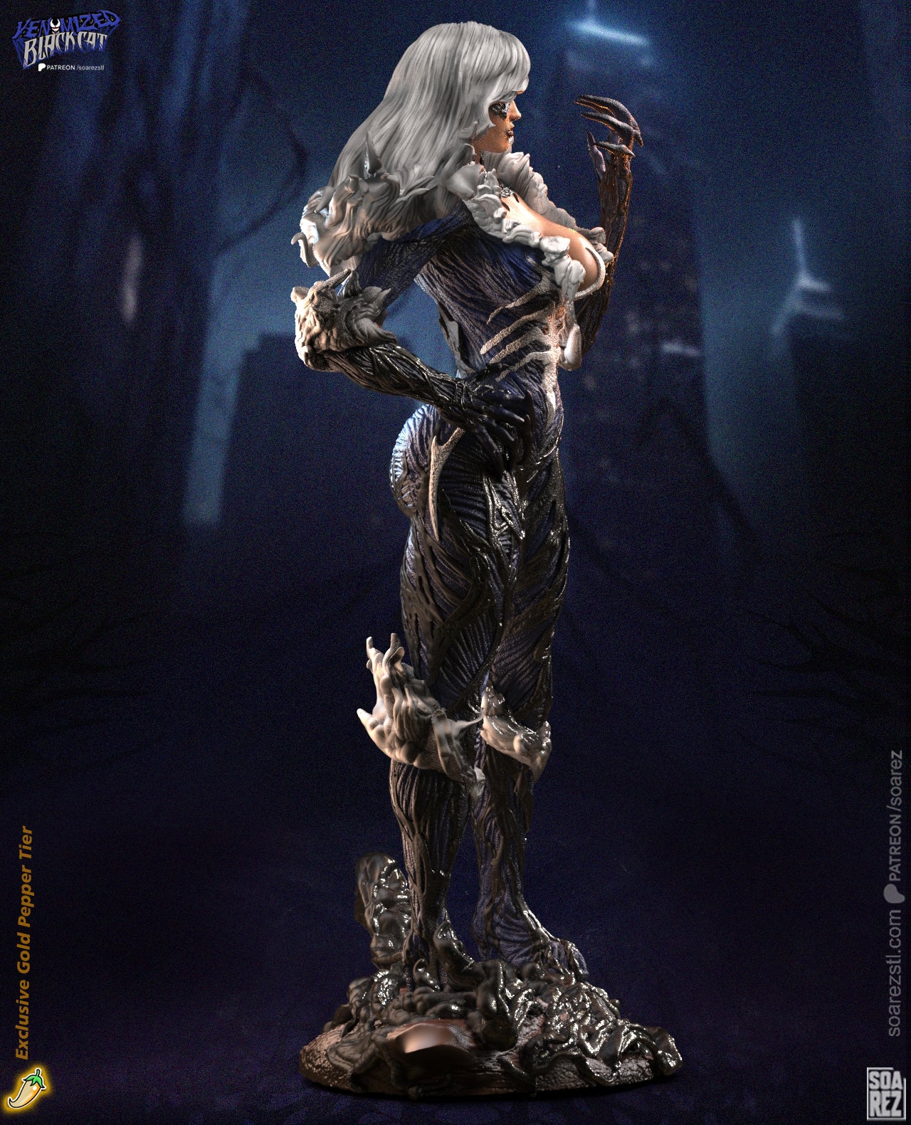 The Symbiote Thief Statue