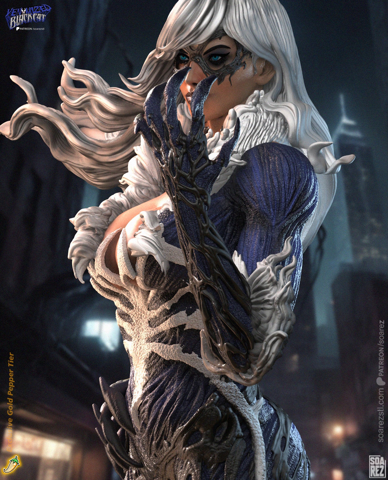 The Symbiote Thief Statue