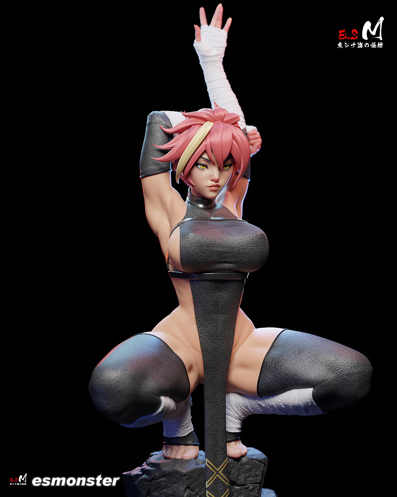 Arena Fury Statue