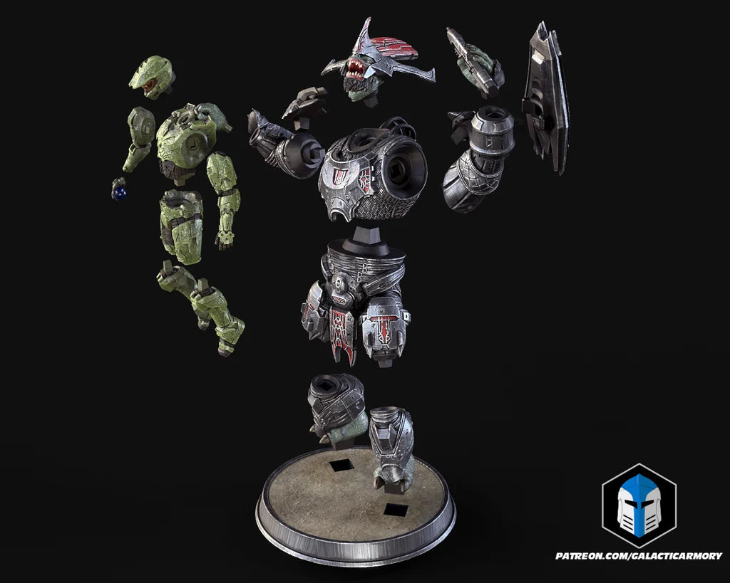 Legendary Spartan Battle Diorama