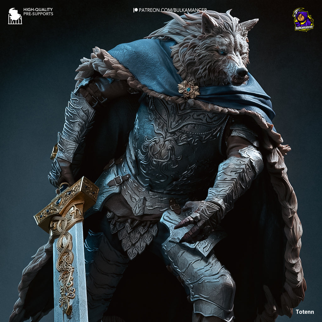 The Wolf Knight Statue