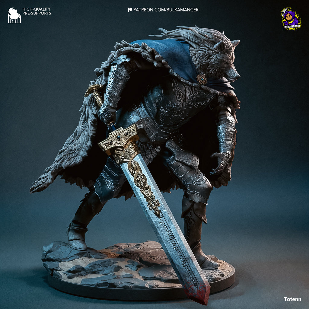 The Wolf Knight Statue