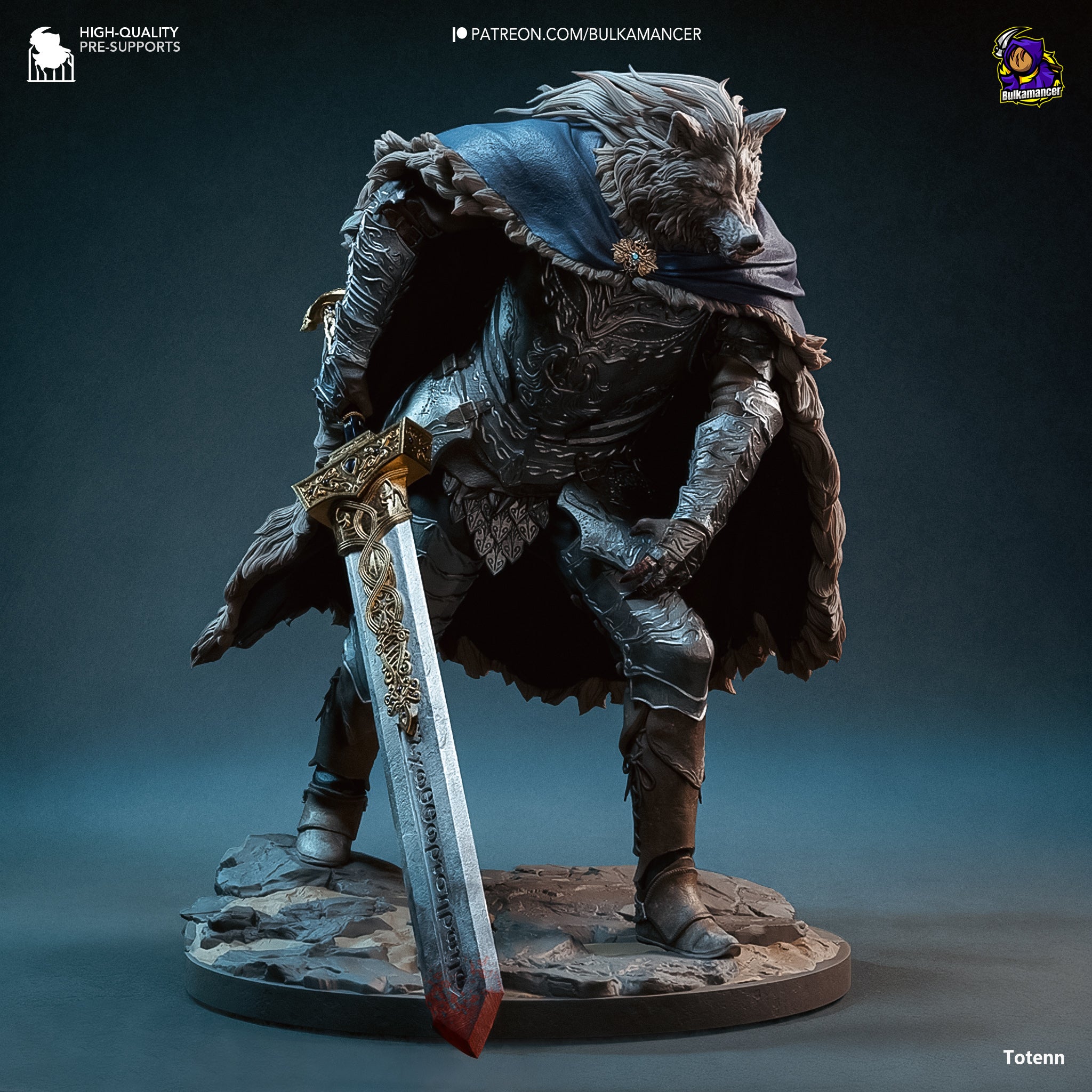 The Wolf Knight Statue
