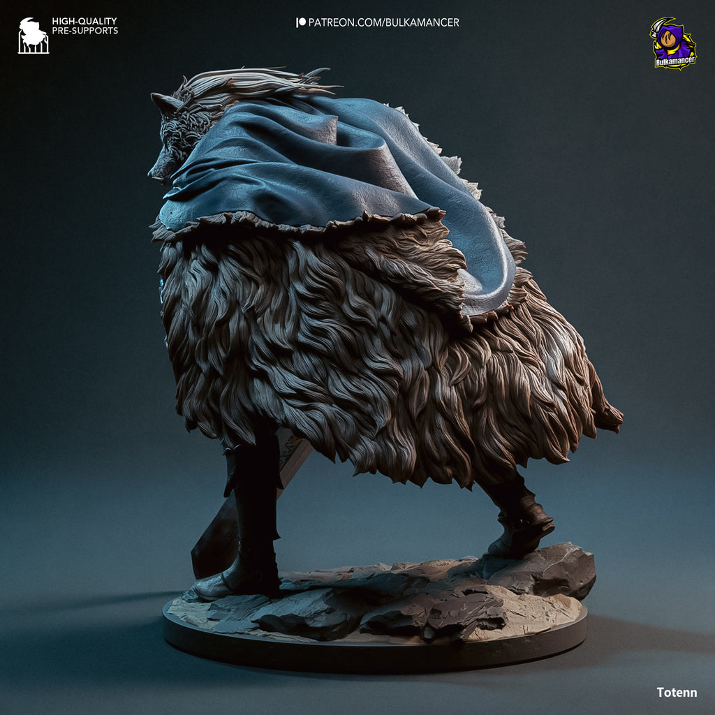 The Wolf Knight Statue