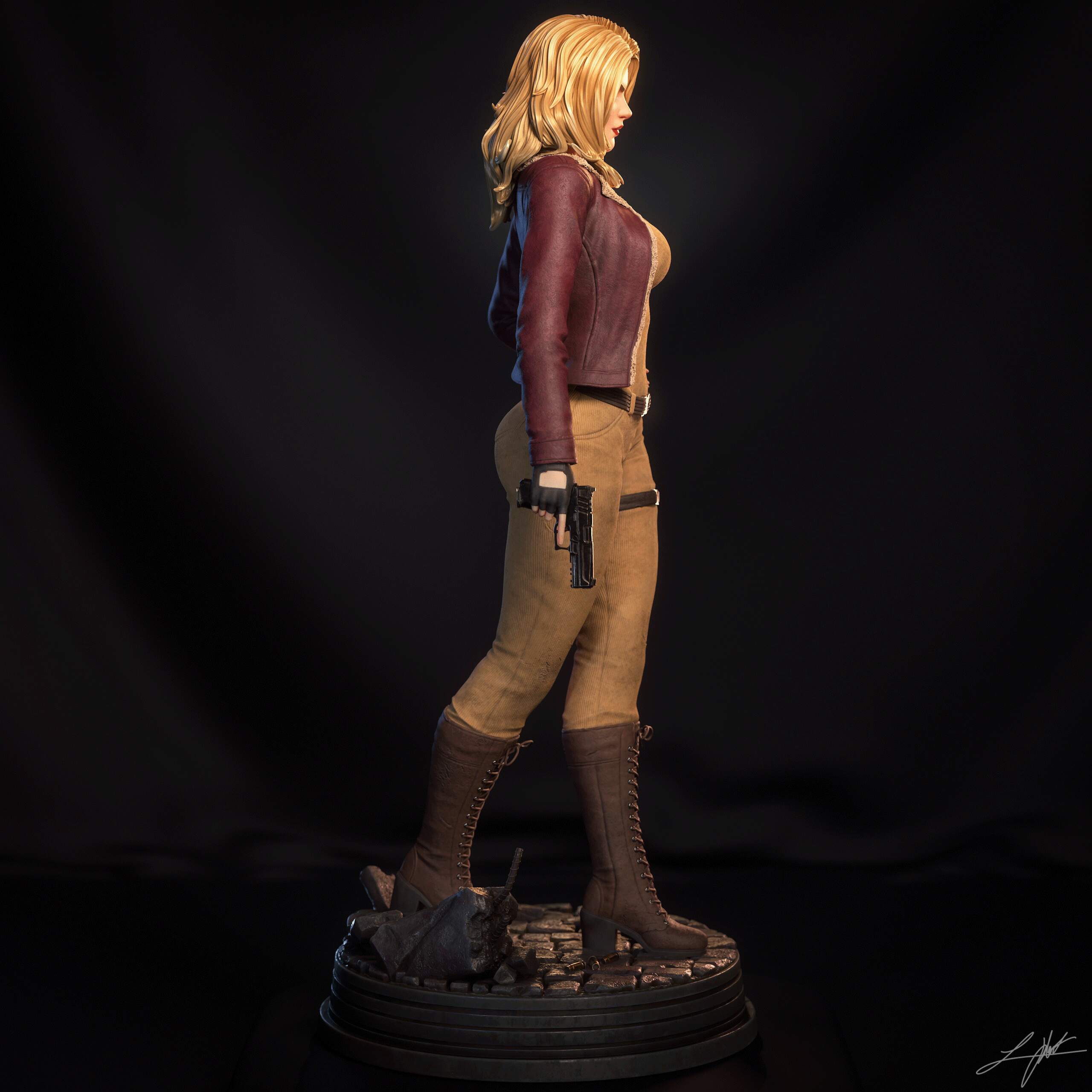 The Military Driver Statue