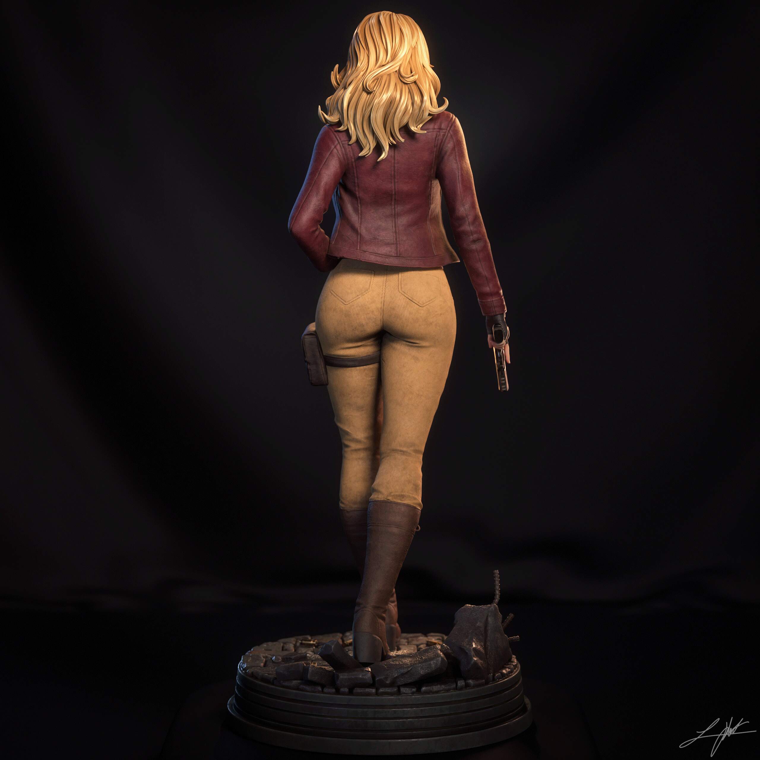 The Military Driver Statue