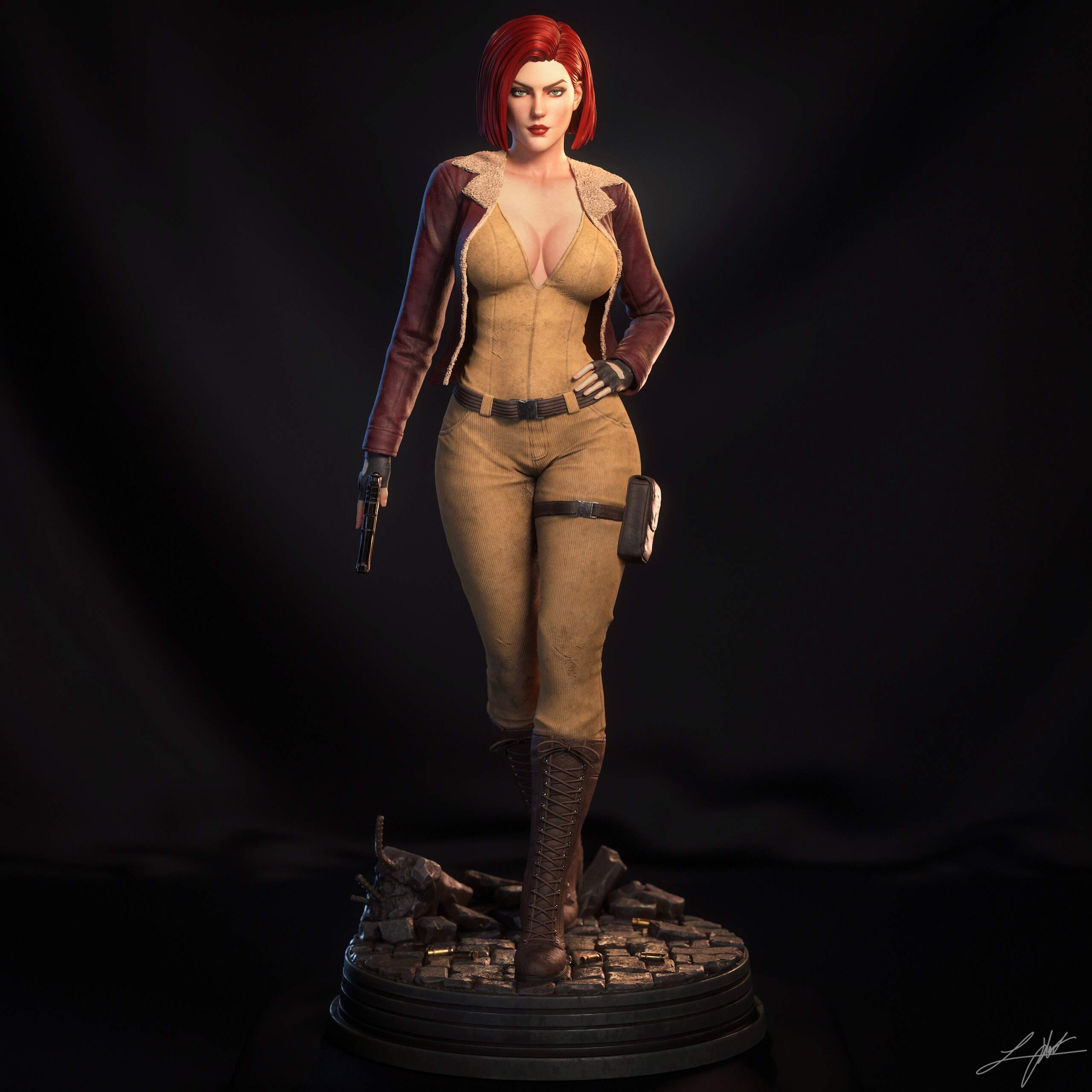 The Military Driver Statue