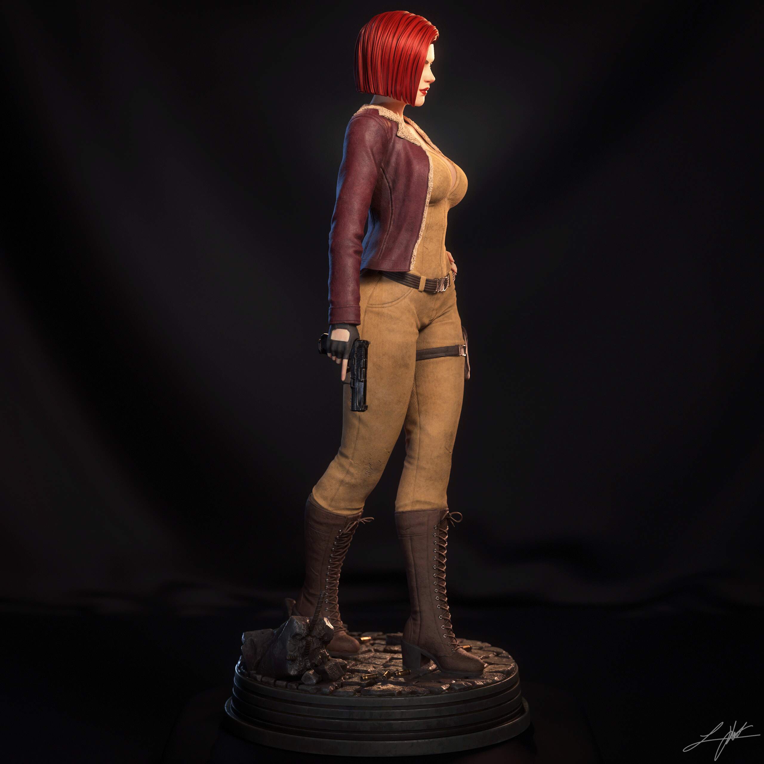 The Military Driver Statue