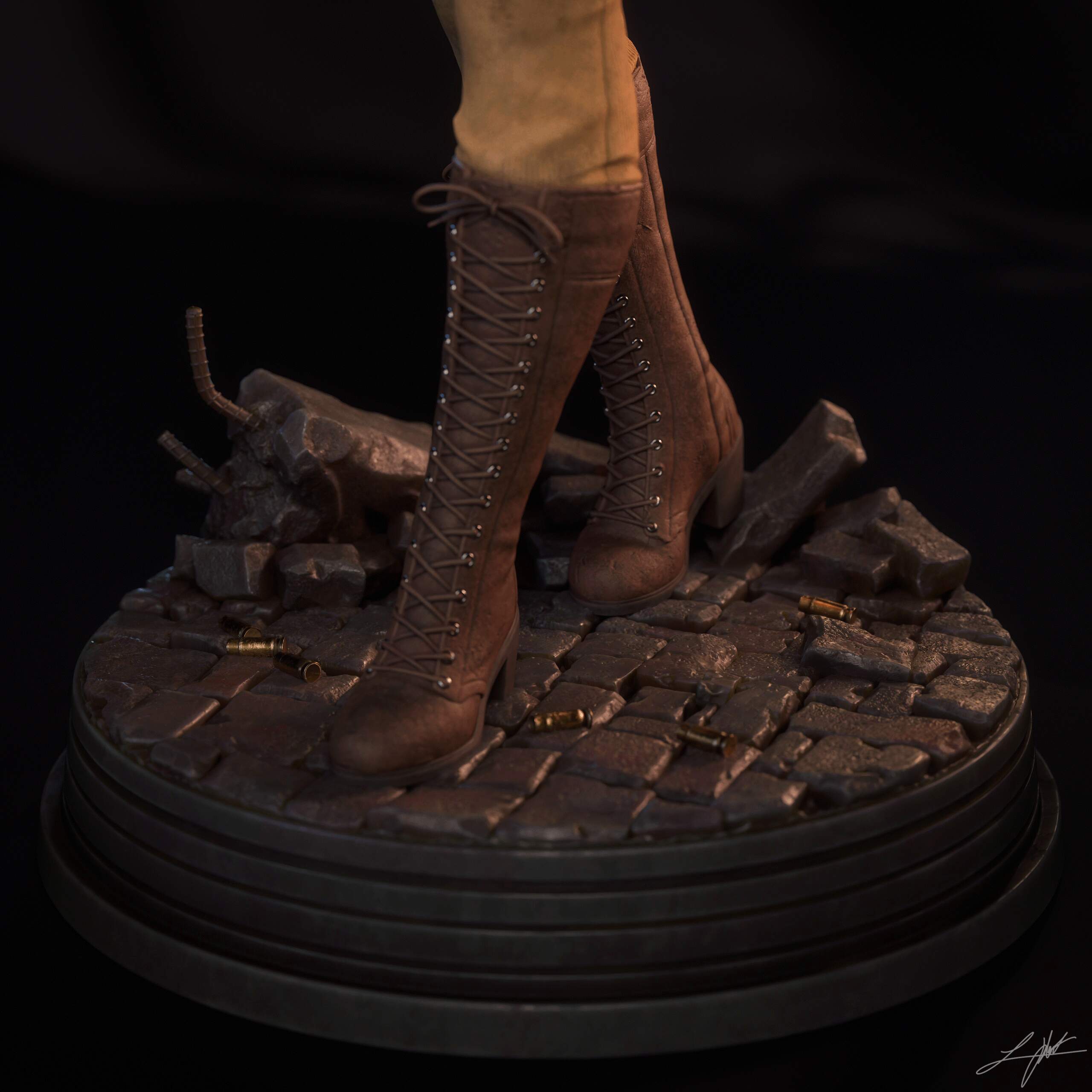 The Military Driver Statue