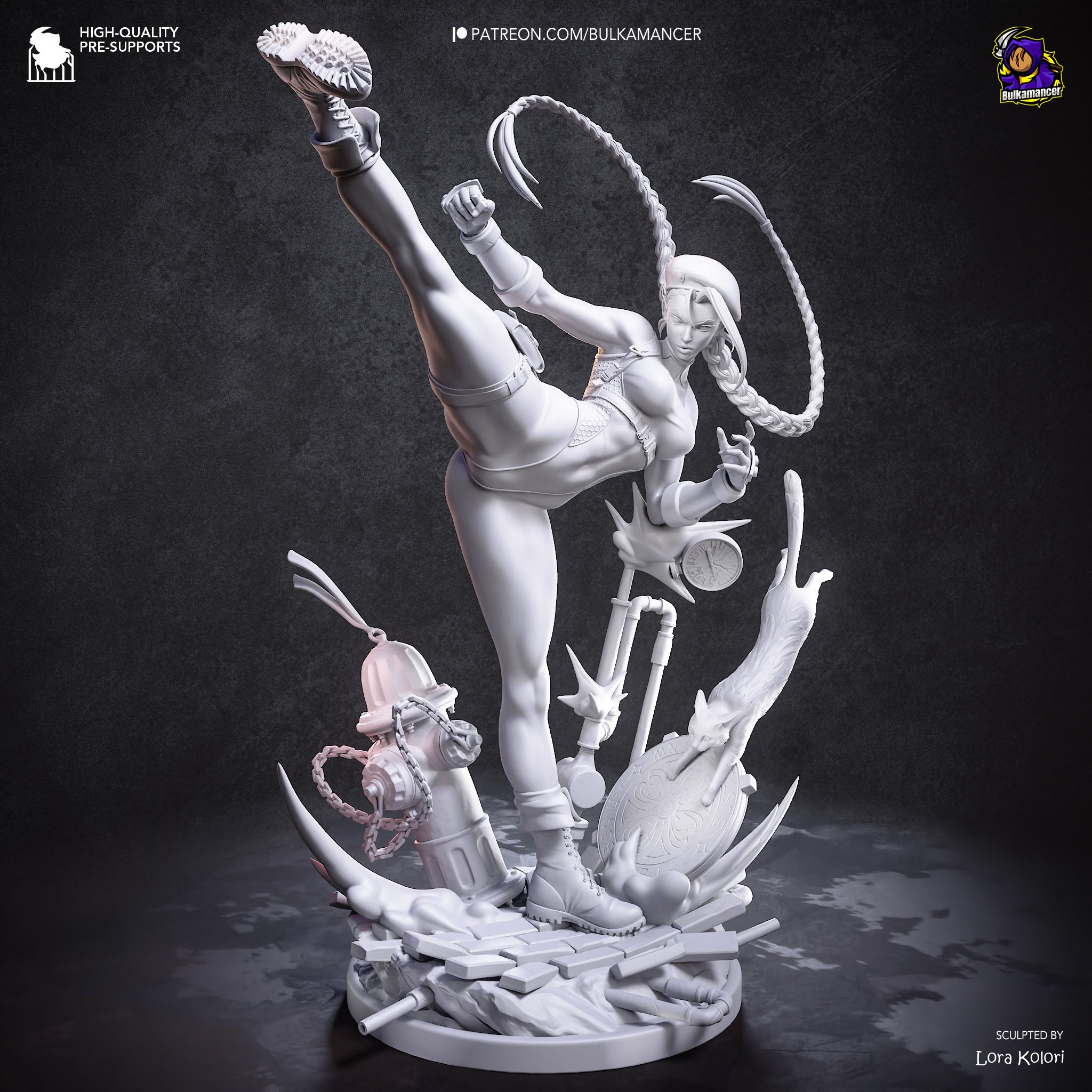 Delta Viper Statue