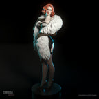 Caprice Noir Burlesque Statue