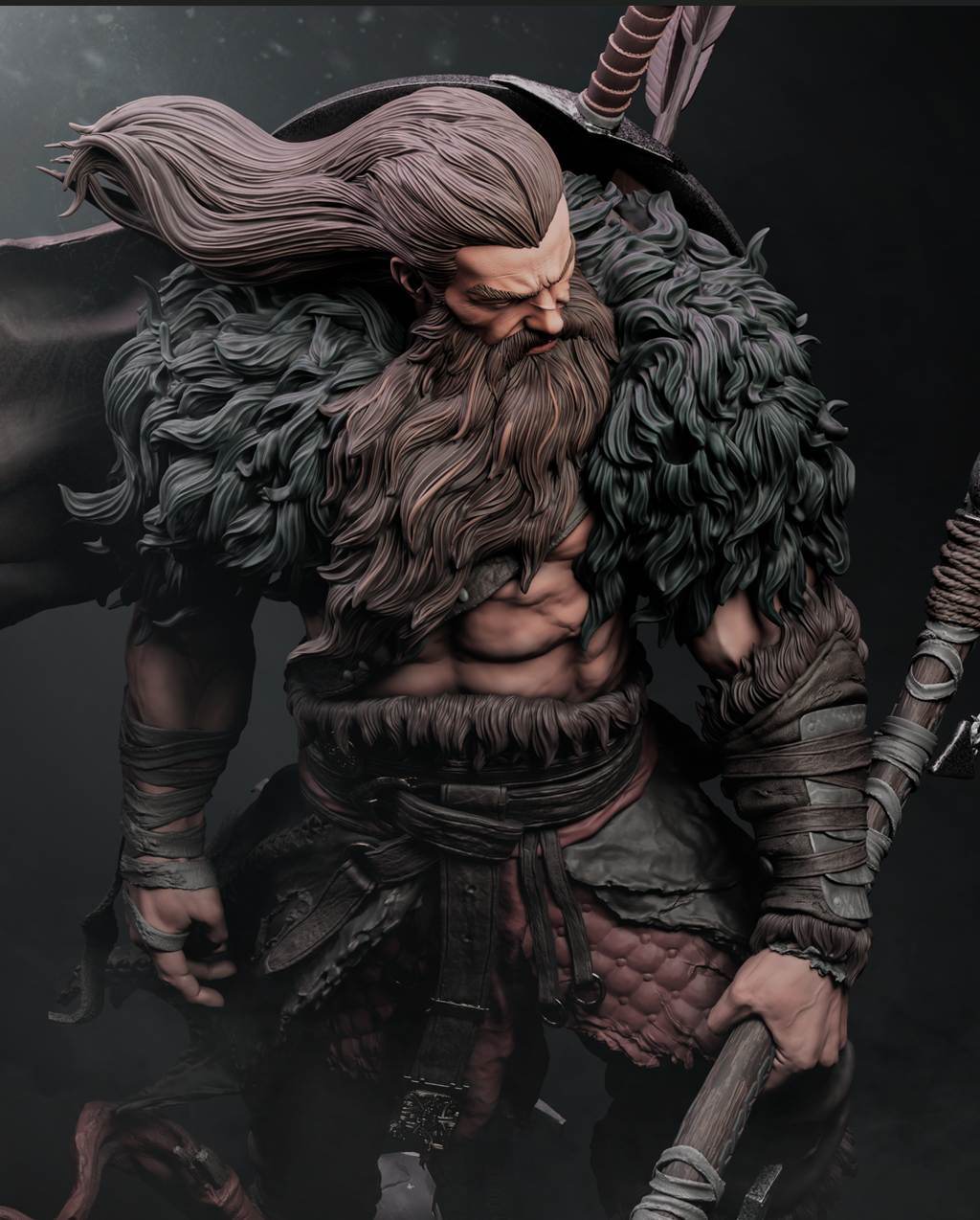 North Warrior Statue