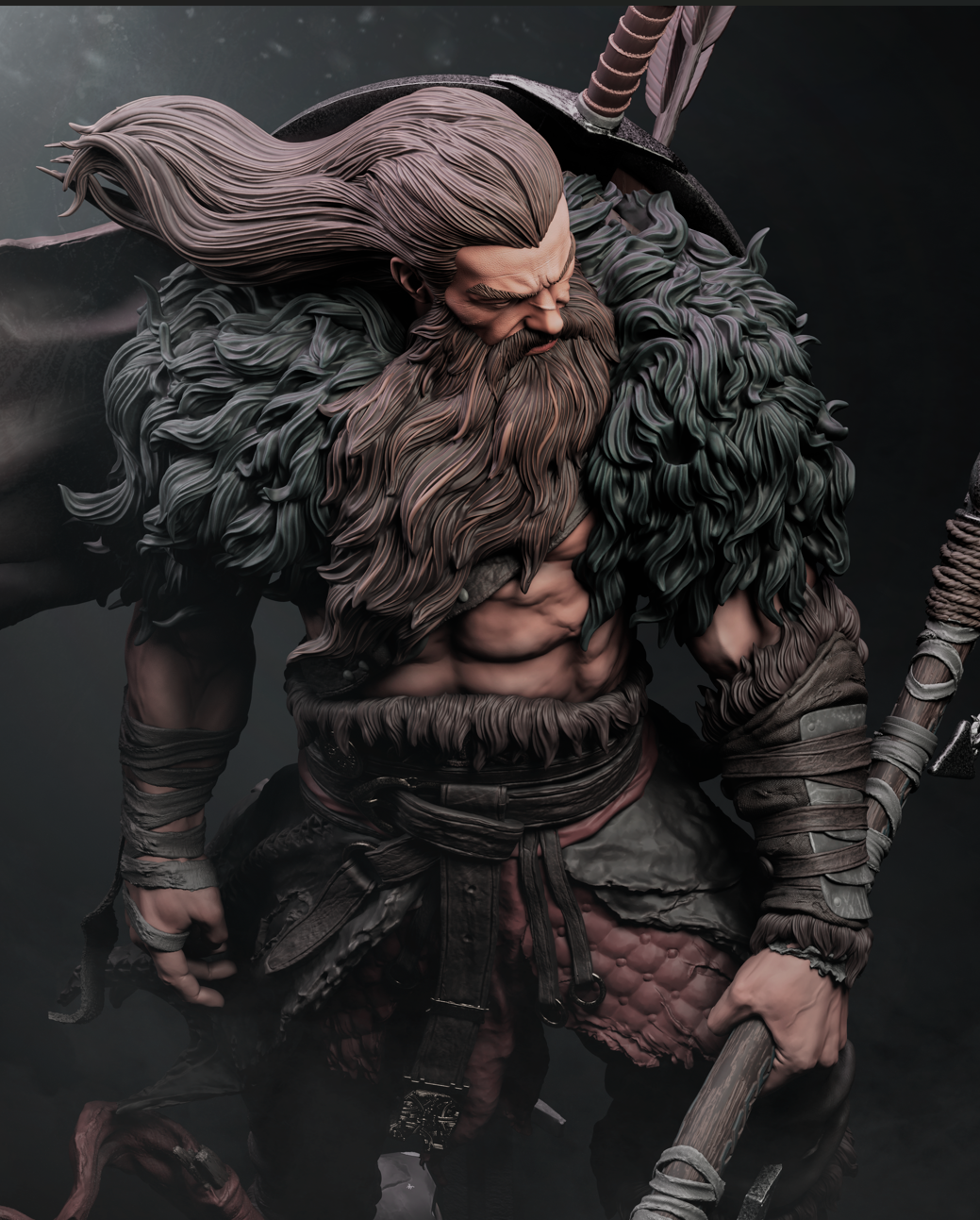 North Warrior Statue