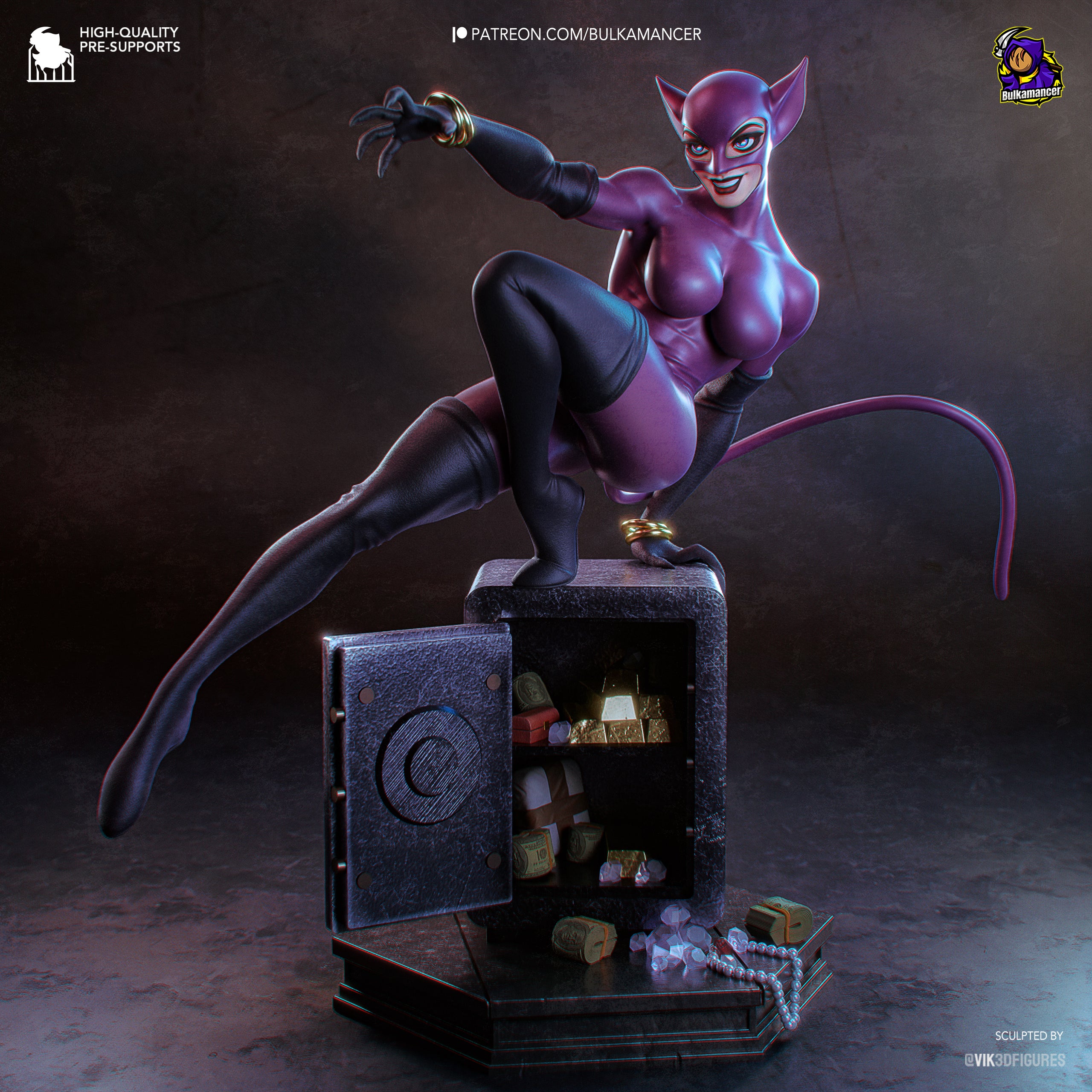 The Gotham Siren Statue