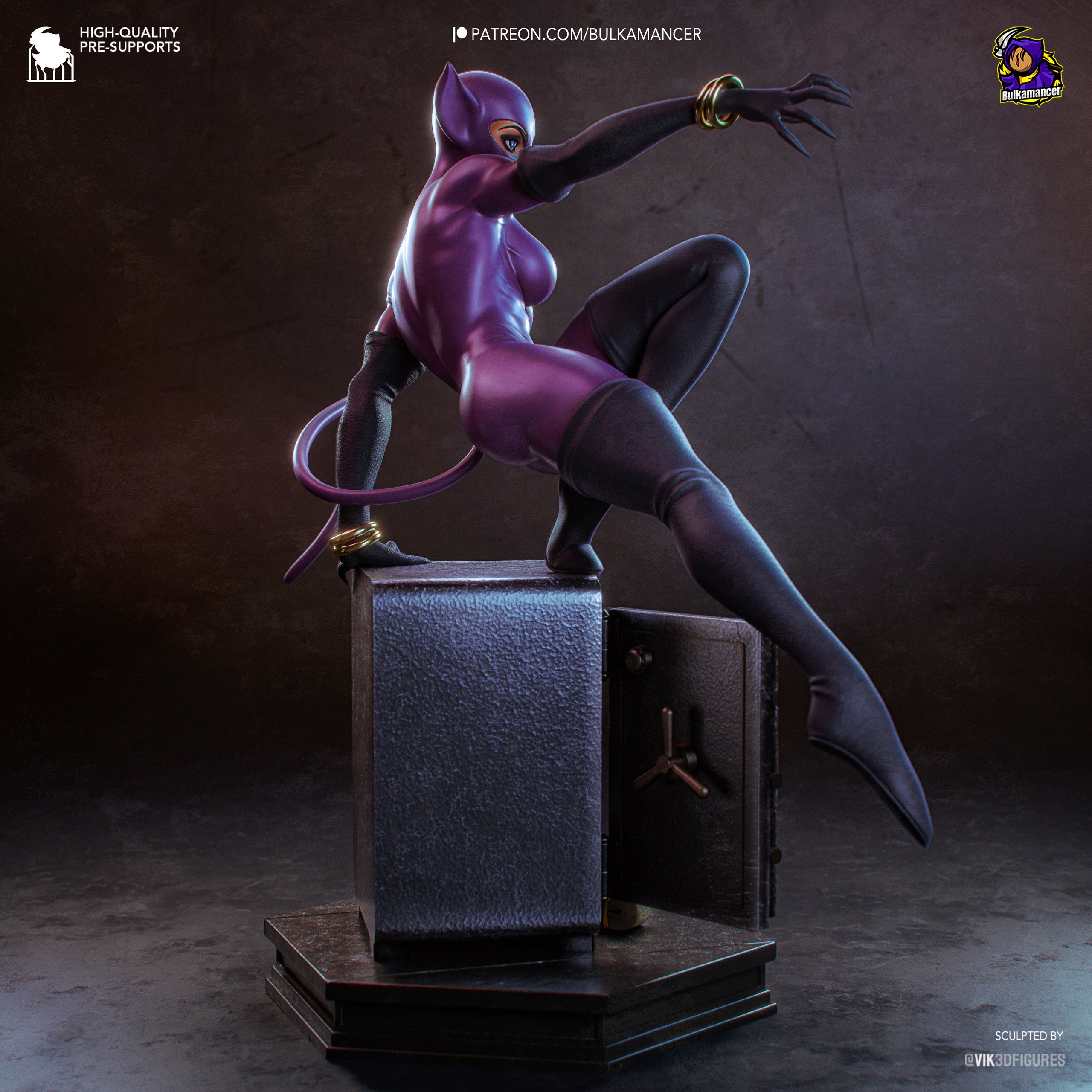 The Gotham Siren Statue