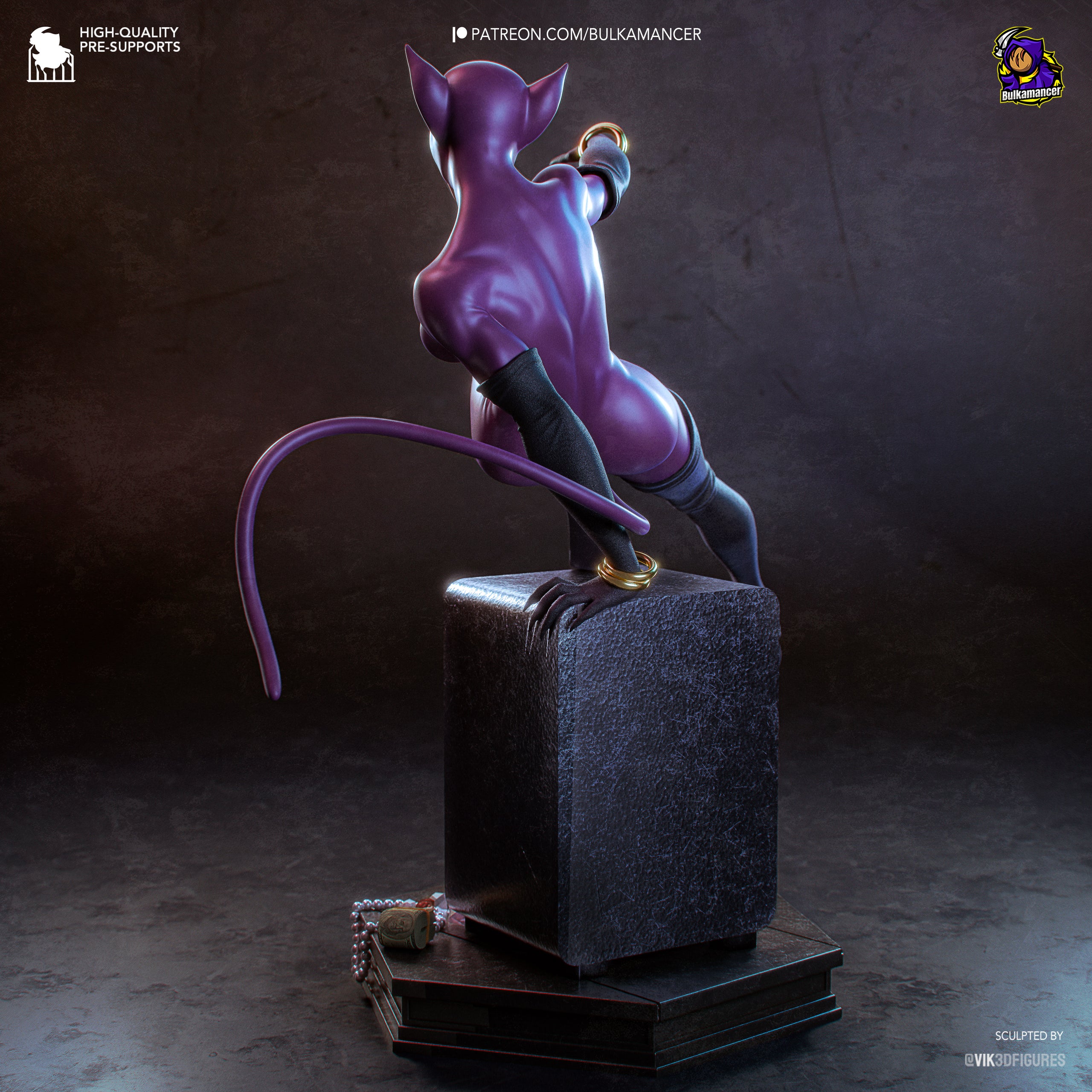 The Gotham Siren Statue
