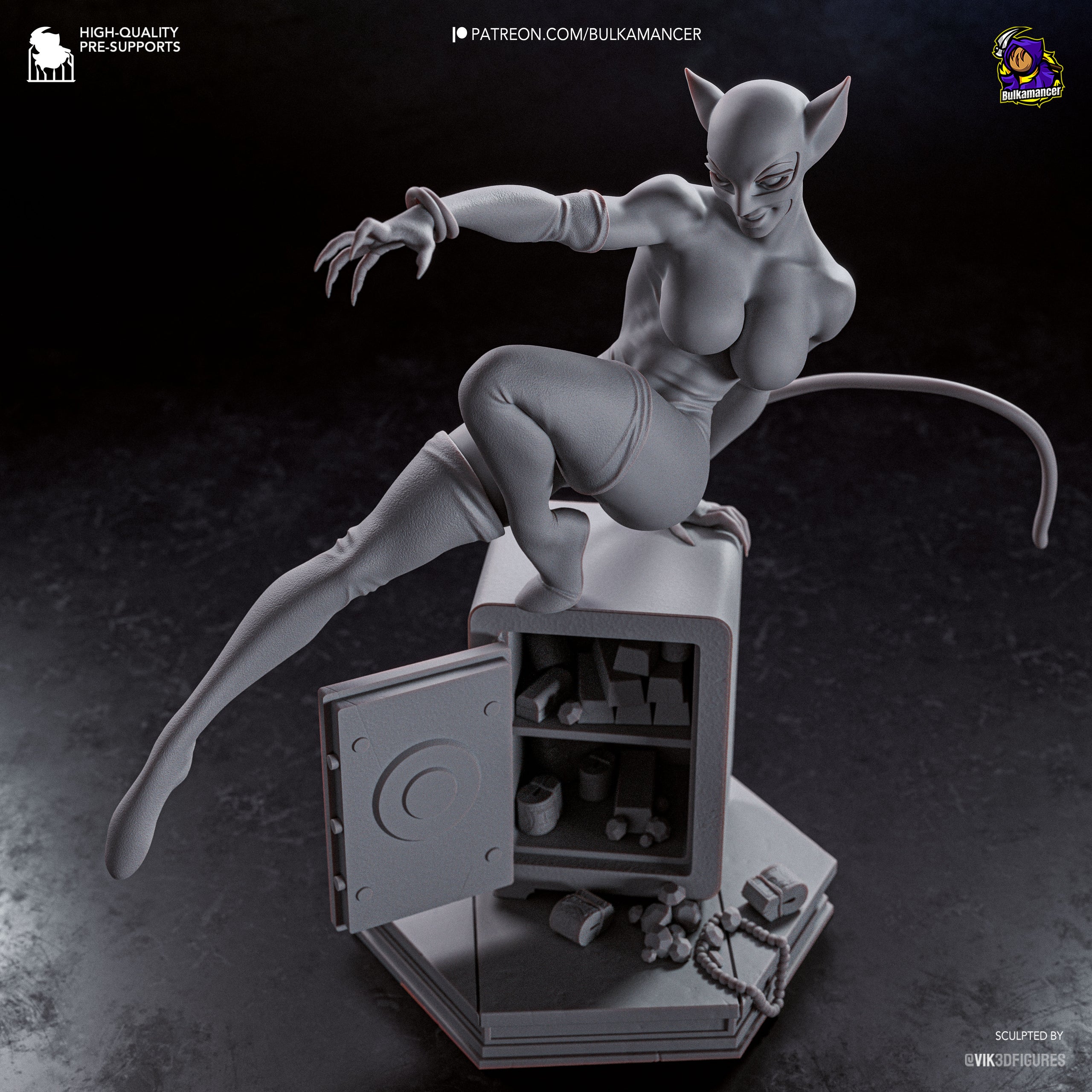 The Gotham Siren Statue