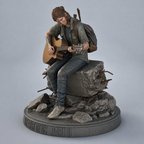 Young Apocalypse Survivor Statue