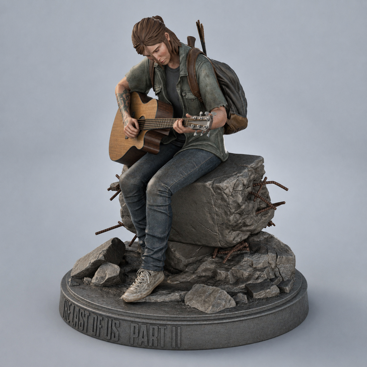Young Apocalypse Survivor Statue