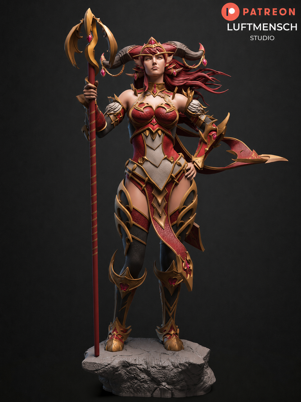 The Dragon Queen Statue