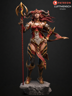 The Dragon Queen Statue