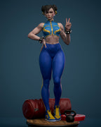 The Kick Champion Statue