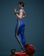 The Kick Champion Statue