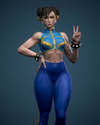 The Kick Champion Statue