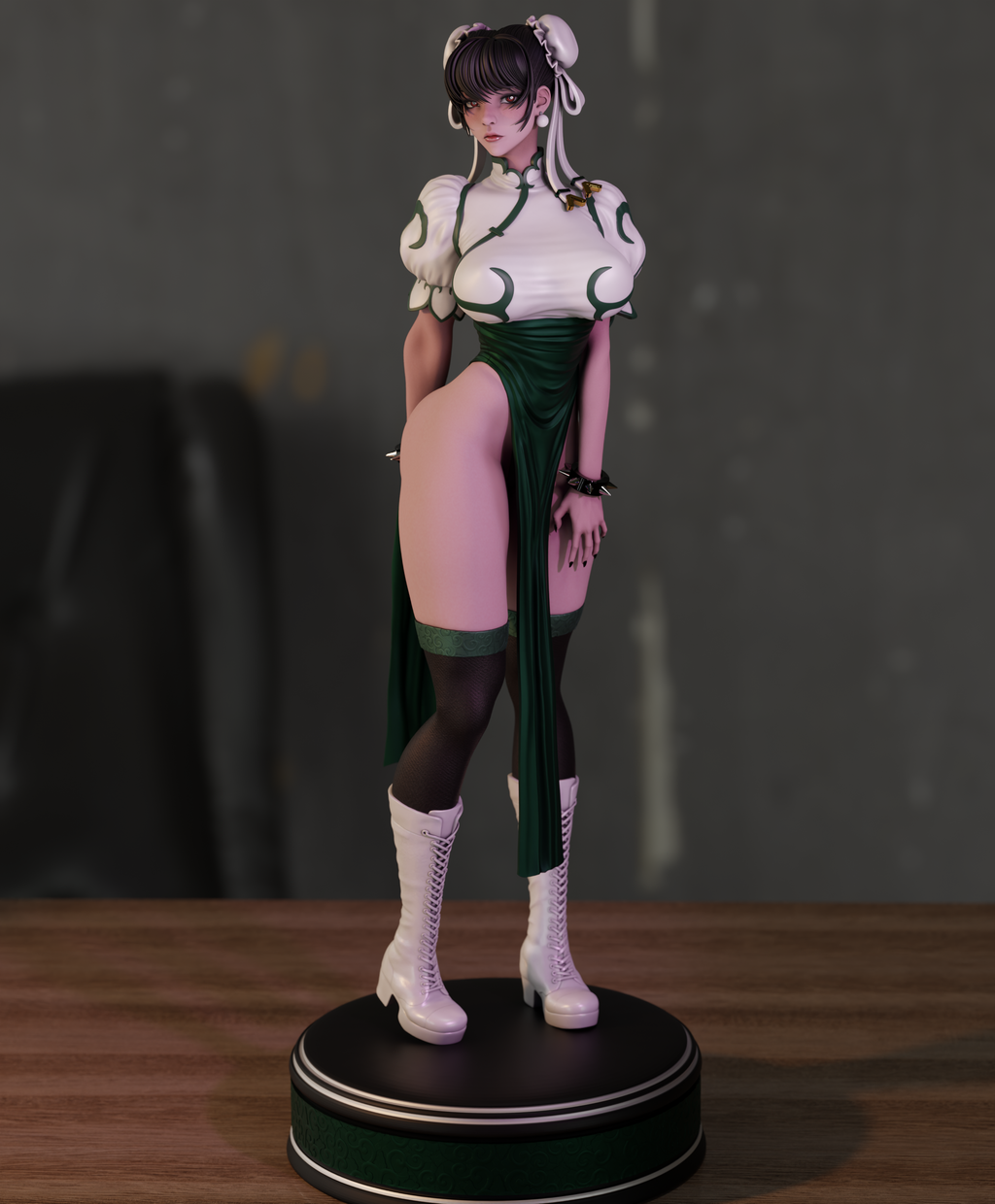 Chun-Li Fighting Spirit Statue