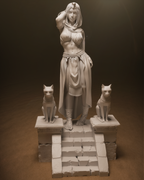 Cleopatra Statue