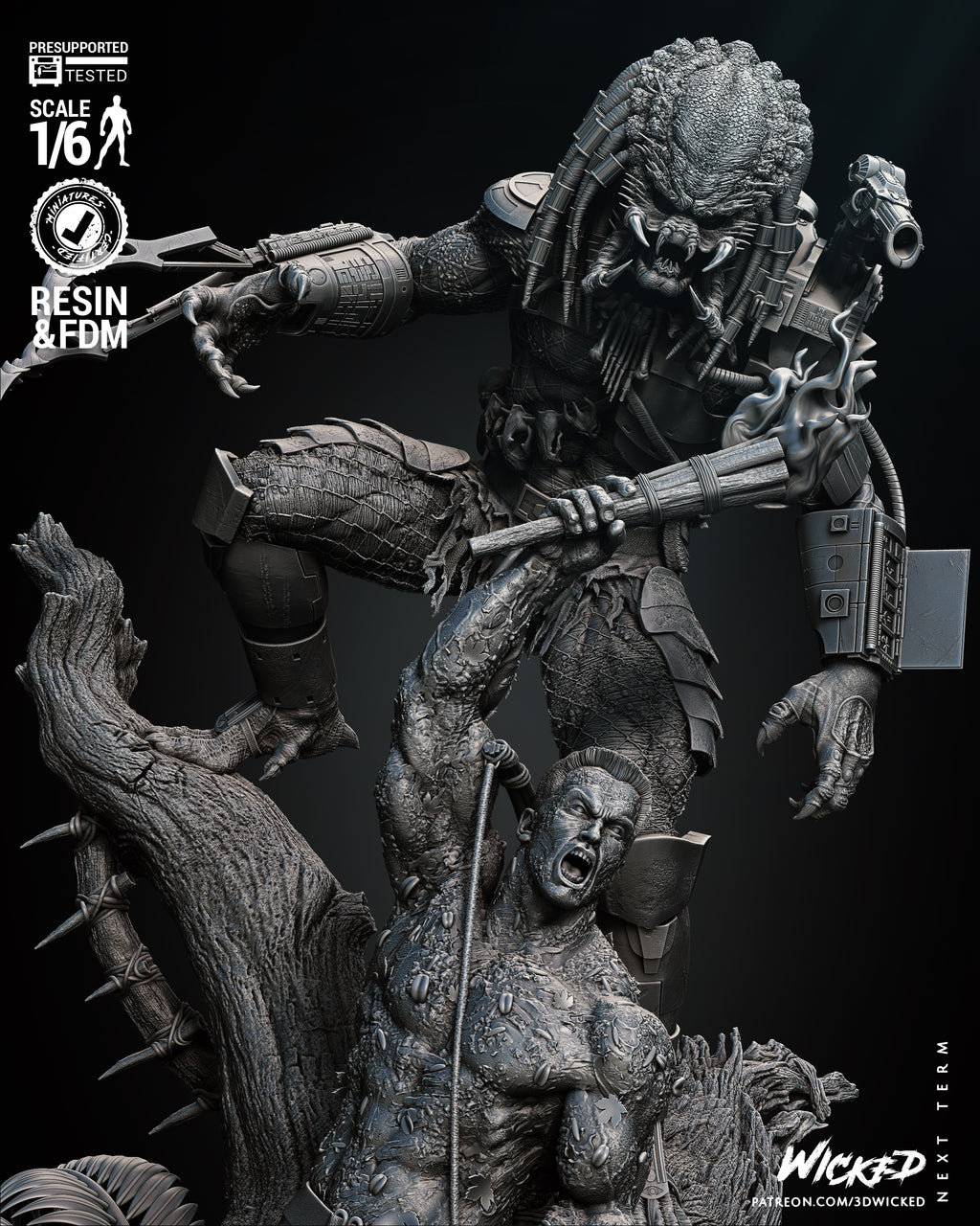 Jungle Hunt Diorama