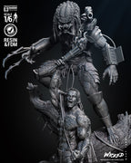 Jungle Hunt Diorama