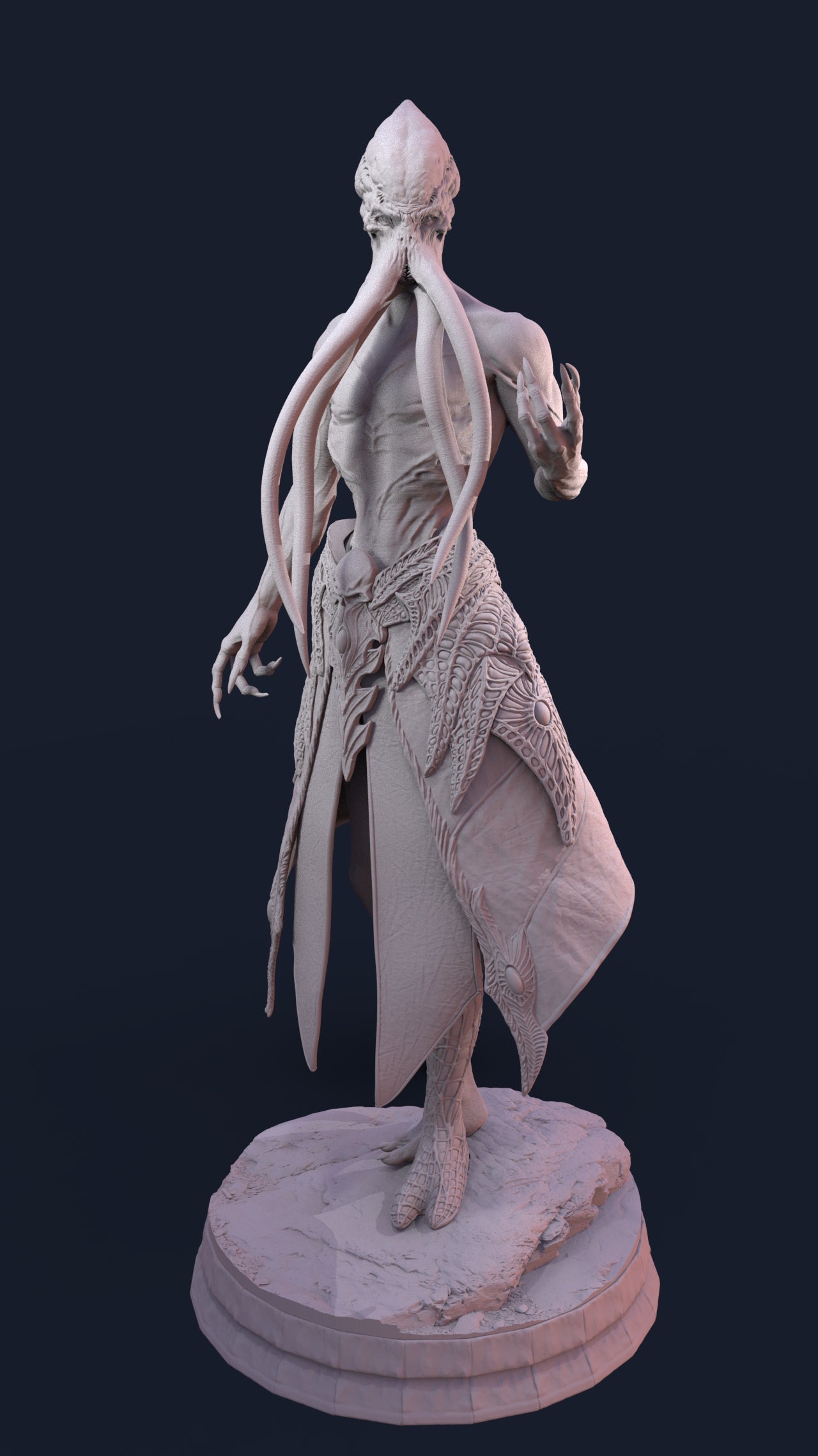 Imperial Mind Flayer Statue