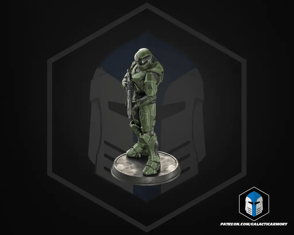 Legendary Evolved Soldier Statue