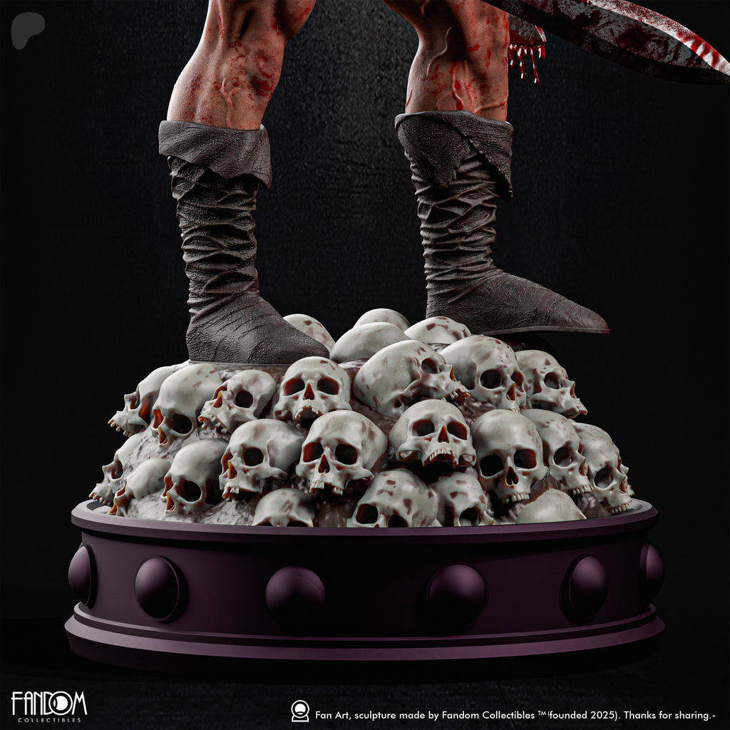 Cimmerian Warlord Statue