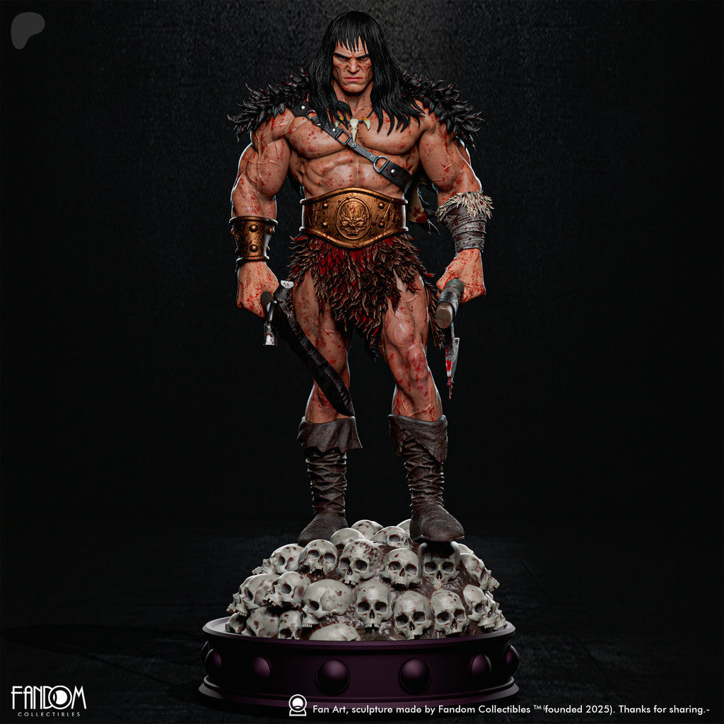 Cimmerian Warlord Statue