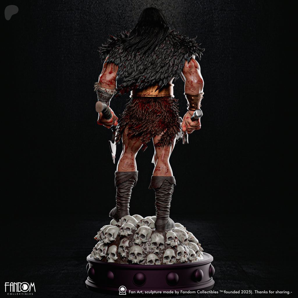 Cimmerian Warlord Statue