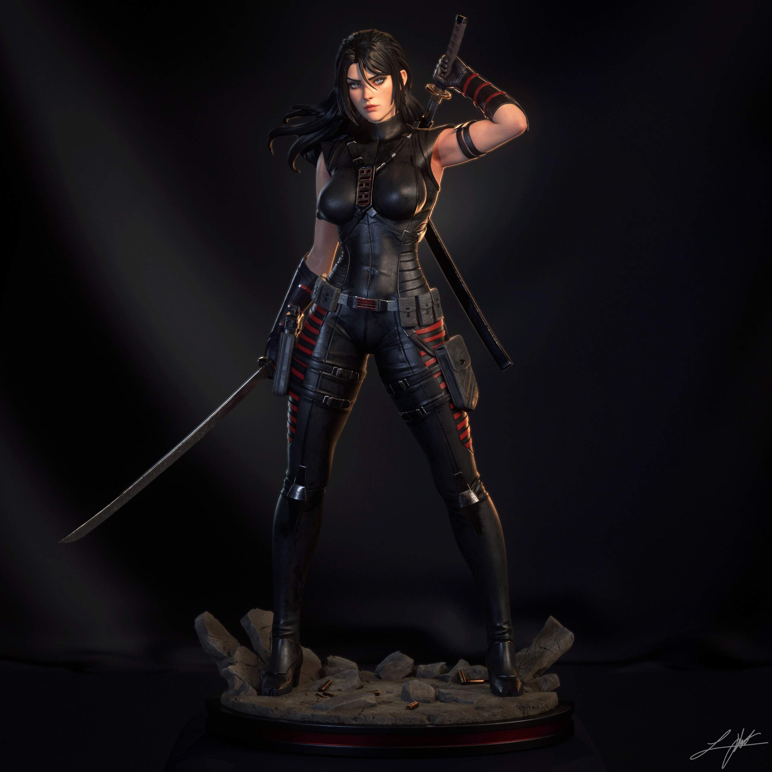 Silent Shadow Statue