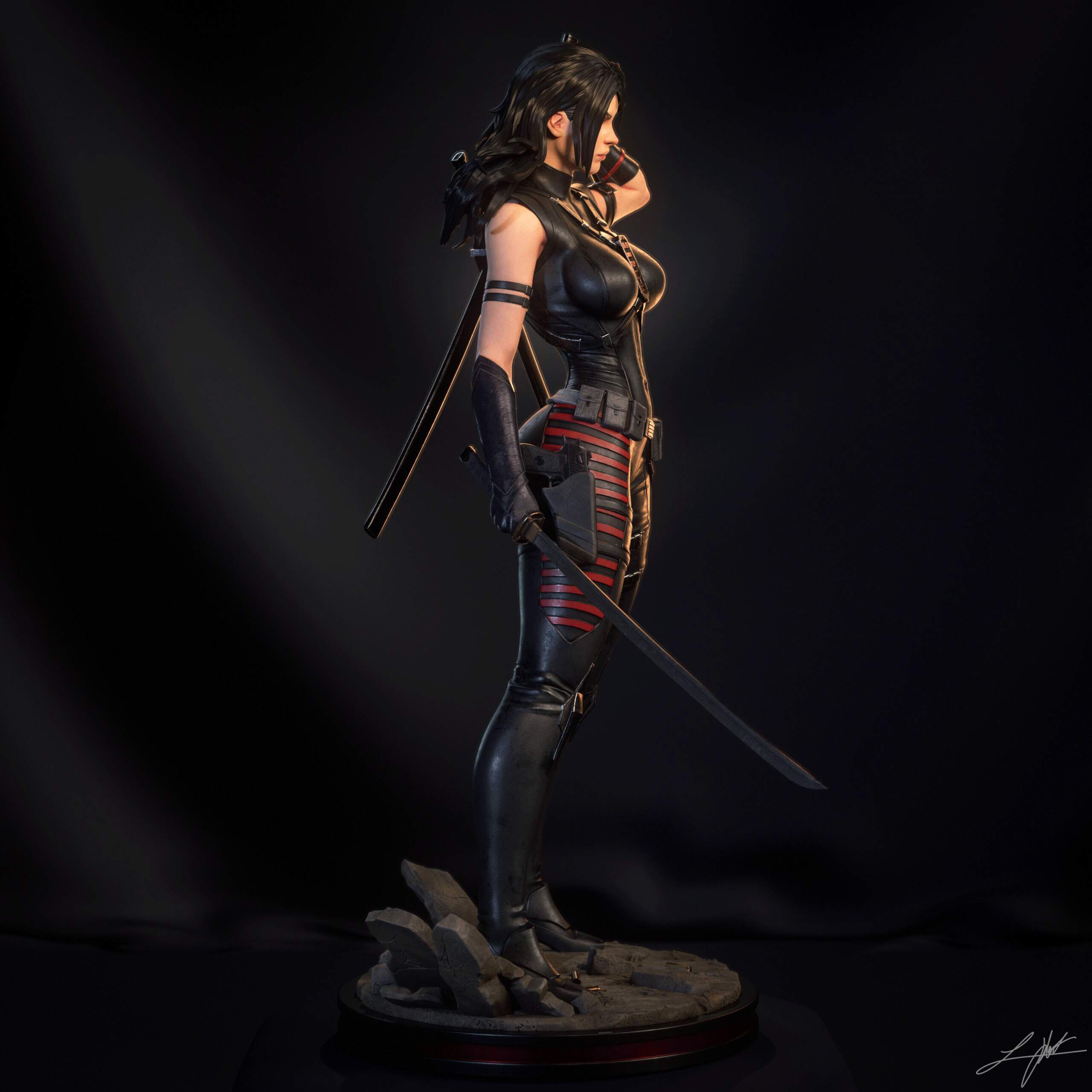 Silent Shadow Statue
