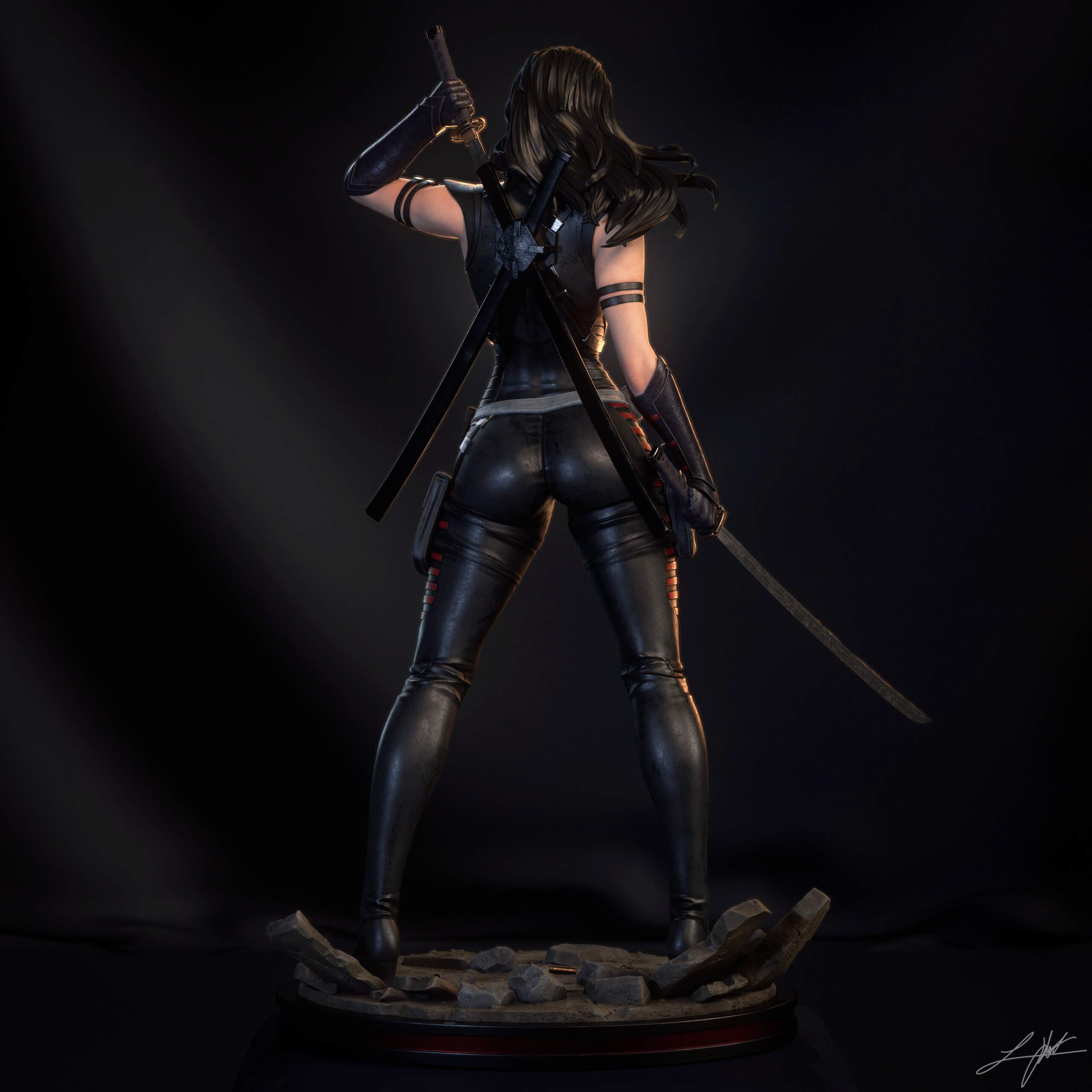 Silent Shadow Statue