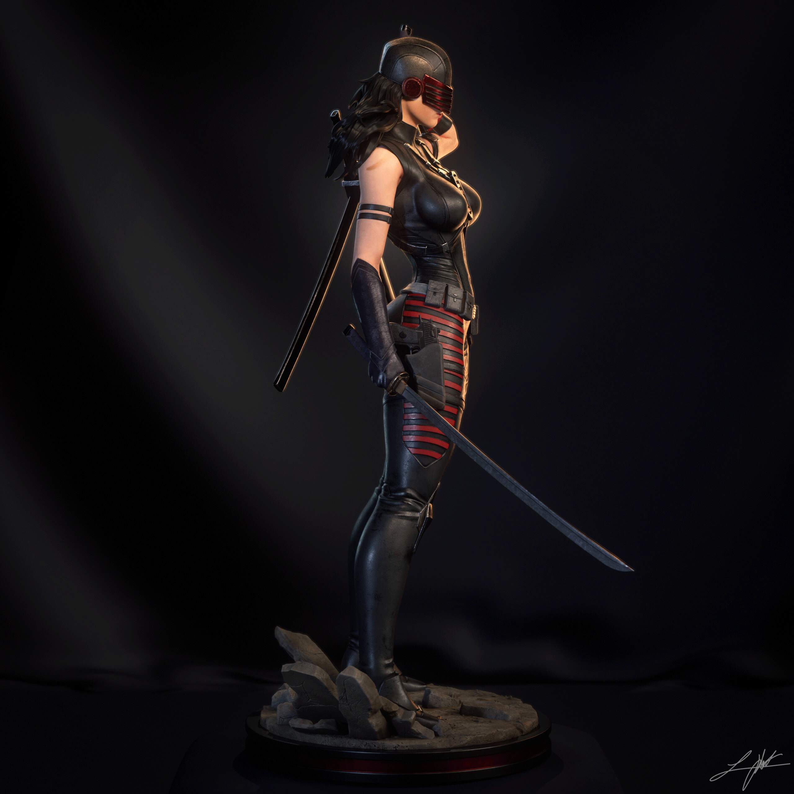 Silent Shadow Statue